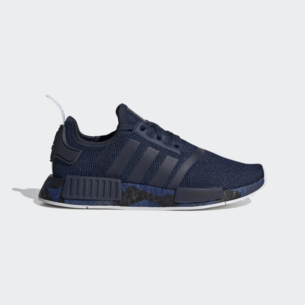 Originals Adidas NMD_R1 Baieti Romania - Bleumarin/Albi FU6679